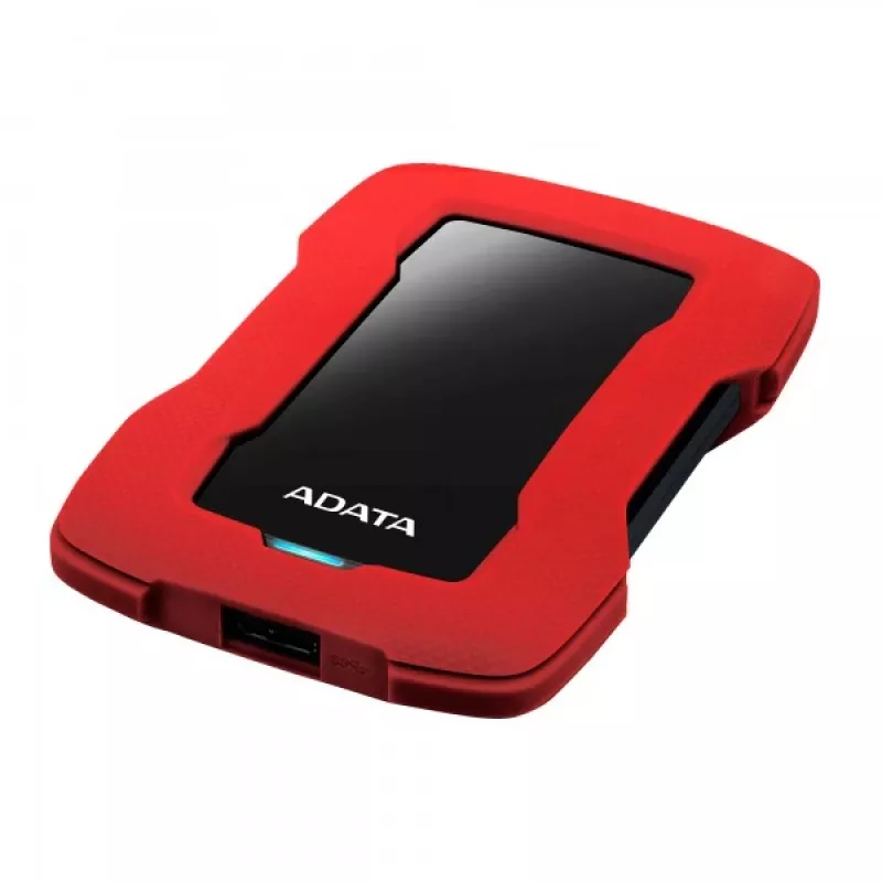 ADATA HD330 zewnętrzny dysk twardy 1 TB 2,5 cala Micro-USB B 3.2 Gen 1 (3.1 Gen 1) czerwony