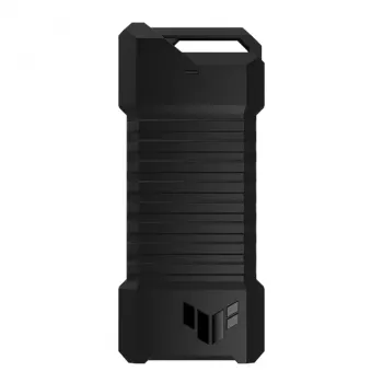 SSD enclosure ASUS ESD-T1A/BLK/G/AS — M.2 (SATA/PCIe) single-bay, USB-C 3.2 Gen2, 10 Gbit/s, Czarny, key lock