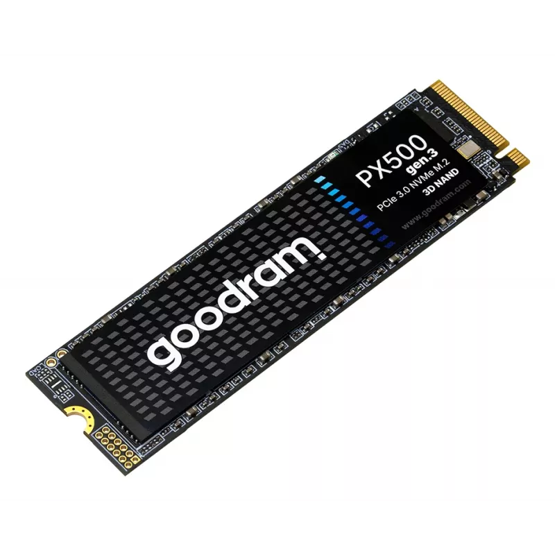 Wewnętrzny dysk SSD GOODRAM PX500 GEN.3 M.2 1 TB — PCIe 3.0 NVMe, Odczyt 3300 MB/s, Zapis 2700 MB/s, 2280