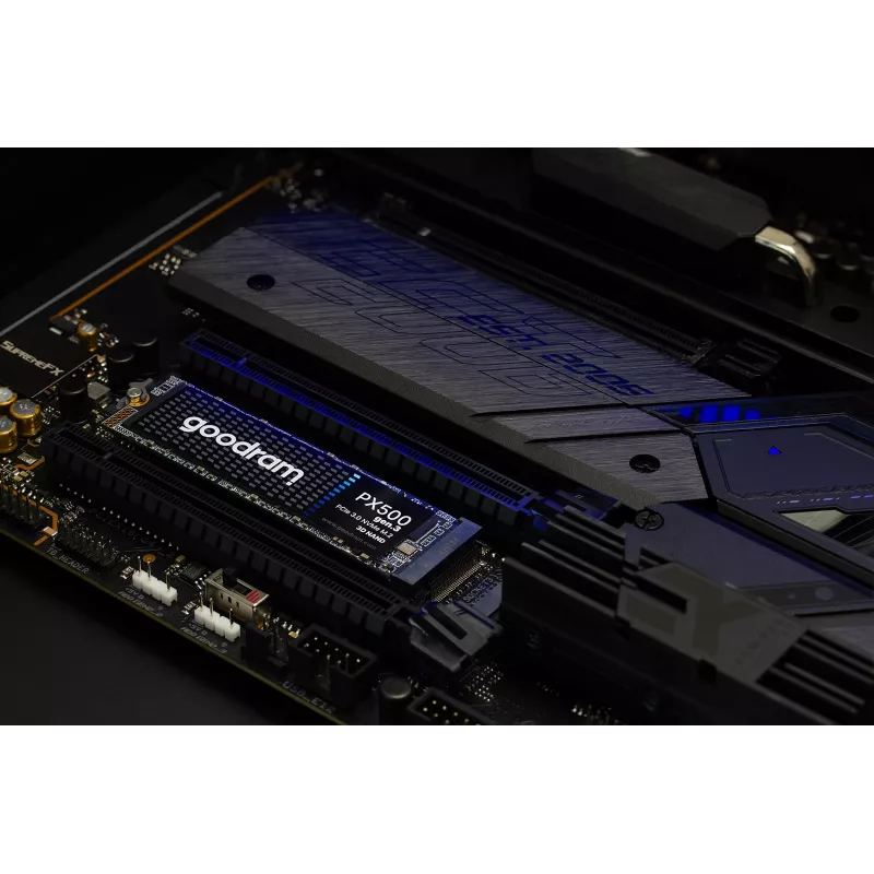 Wewnętrzny dysk SSD GOODRAM PX500 GEN.3 M.2 1 TB — PCIe 3.0 NVMe, Odczyt 3300 MB/s, Zapis 2700 MB/s, 2280
