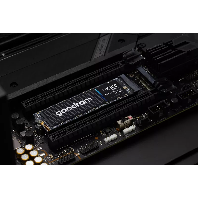 Wewnętrzny dysk SSD GOODRAM PX500 GEN.3 M.2 1 TB — PCIe 3.0 NVMe, Odczyt 3300 MB/s, Zapis 2700 MB/s, 2280