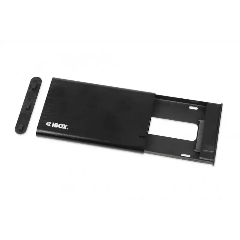 Obudowa HDD/SSD IBOX HD-05 Czarna — 2,5 cala SATA III, USB 3.2 Gen 1 (5 Gbit/s), Micro-USB B, UASP, do 10 TB