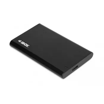 Obudowa HDD/SSD IBOX HD-05 Czarna — 2,5 cala SATA III, USB 3.2 Gen 1 (5 Gbit/s), Micro-USB B, UASP, do 10 TB