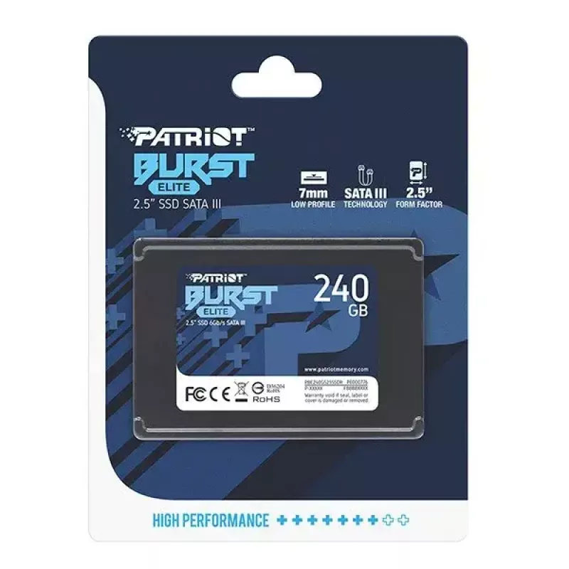 Patriot SSD Memory Burst Elite 240GB PATRIOT Burst Elite 450/320MBs