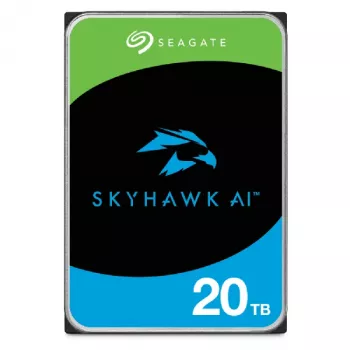 Seagate SkyHawk AI internal hard drive 20 TB 7200 RPM 512 MB 3.5 inch Serial ATA III