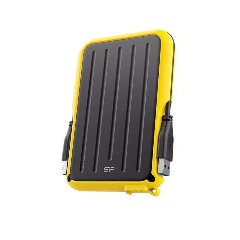 SILICON POWER Przenośny dysk HDD USB 3.2 Gen 1 Armor - A66 1 TB - Żółty Moq-36