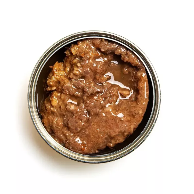 Mokra karma dla kota 3coty Indyk z krylem 80 g — pełnoporcjowa mokra karma dla dorosłych kotów, puszka 80 g, białko 19%, tłuszcz 7%
