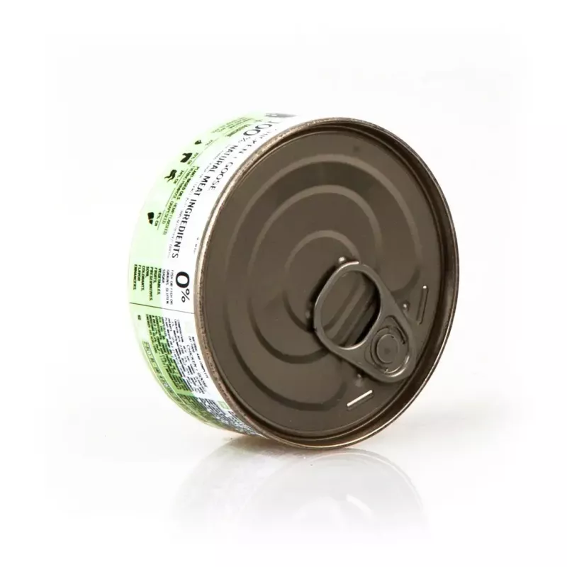 Mokra karma dla kota 3coty Kurczak z gęsią, saszetka 80 g, karma pełnoporcjowa dla dorosłych kotów, 19% białka, 12% tłuszczu, bezzbożowa