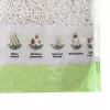 Zbrylający żwirek tofu dla kotów DIAMENTIQ Matcha Ultra, włókno grochowe, bezpyłowy, 2,5 kg