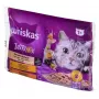 Mokra karma dla kotów Whiskas 85 g saszetka, koty dorosłe, 4 x 85 g, smak kurczak/jagnięcina, wilgotność 83,5%, białko 7%