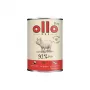 Mokra karma dla psa OLLO Pure Pork 850 g — kompletna mokra karma dla dorosłych psów, monobiałkowa, 17% białka, 11,5% tłuszczu, 63% wilgotności