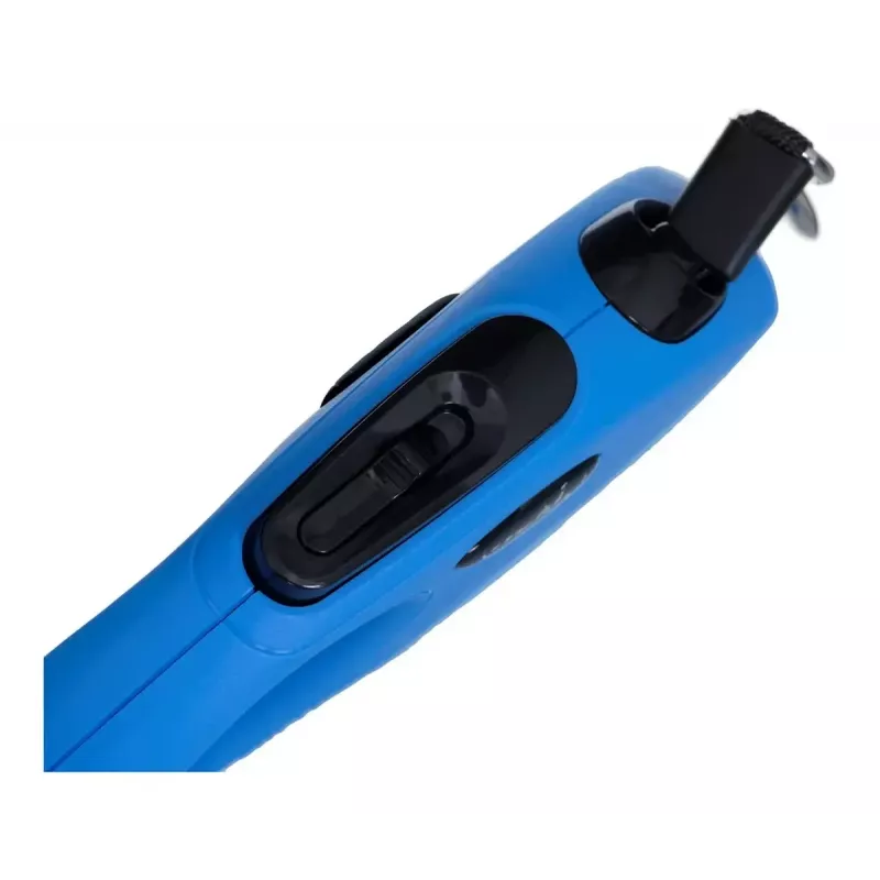 Smycz automatyczna Flexi New Classic S, smycz linkowa, długość 5 m, dla małych psów 5–10 kg, maks. obciążenie 15 kg, niebieska