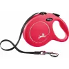 Automatyczna smycz Flexi New Classic 8 m, taśma, czarna, dla dużych ras do 50 kg