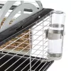 Klatka FERPLAST Casita 80 dla świnek morskich 780×480×500 mm, metal i plastik, szaro-czarno-biała