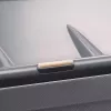 Twardy transporter dla psa FERPLAST Superior 770×510×550 mm — klatka metalowo-plastikowa dla małych psów 5–9,9 kg, czarny