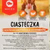 Przysmaki treningowe dla psów MACED Puppy Mint Bones Cookies 1 kg — miętowe ciasteczka dla szczeniąt, opakowanie plastikowe 1 kg