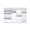 Pojemnik na żywność rotho Loft 11604 prostokątny 1 L, przezroczysty technopolimer, 100×100×142 mm