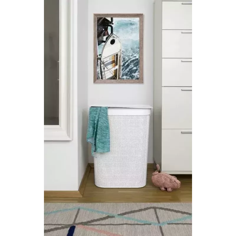 Rotho Brisen kosz na bieliznę, 50 l, antracyt