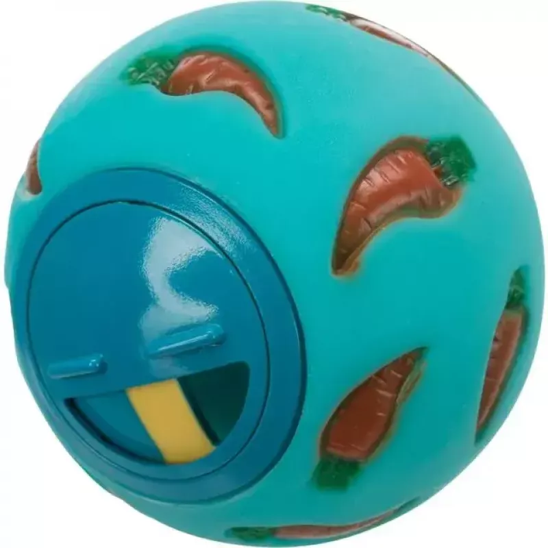 Piłka Trixie TX-6275 na przekąski dla królików, plastikowa, śr. 7 cm, różne kolory