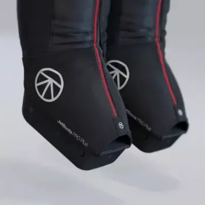Buty kompresyjne Therabody Recovery Air Jetboots Pro Plus — Pełna długość, Regular, pneumatyczne 20–100 mmHg, wibracja, LCD, akumulatorowe