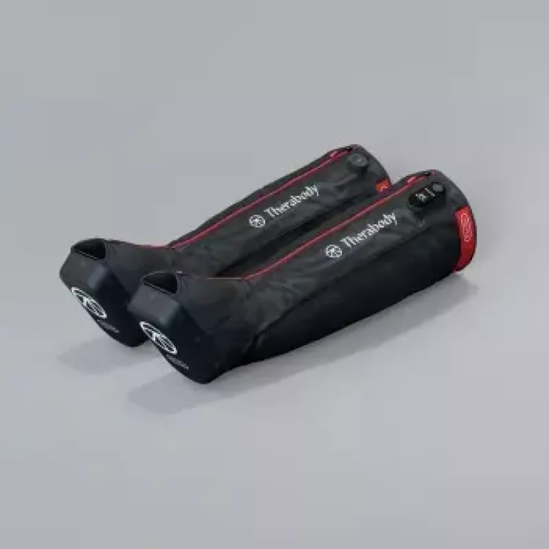 Buty kompresyjne Therabody Recovery Air Jetboots Pro Plus — Pełna długość, Regular, pneumatyczne 20–100 mmHg, wibracja, LCD, akumulatorowe