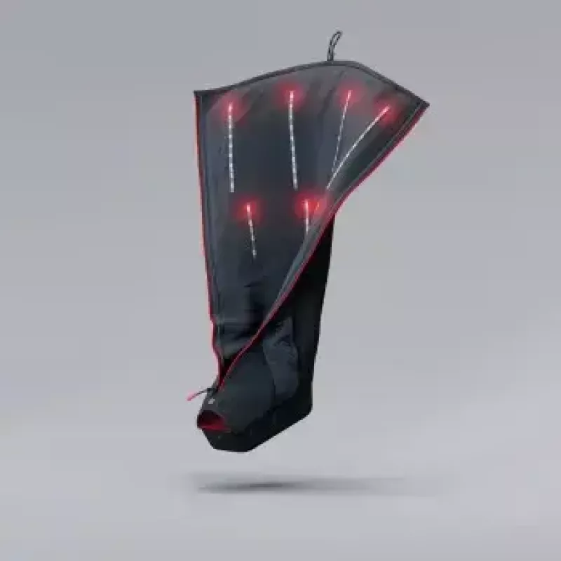 Buty kompresyjne Therabody Recovery Air Jetboots Pro Plus — Pełna długość, Regular, pneumatyczne 20–100 mmHg, wibracja, LCD, akumulatorowe