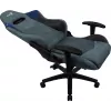 Fotel gamingowy Aerocool DUKE AeroSuede, czarno-niebieski