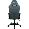 Fotel gamingowy Aerocool DUKE AeroSuede, czarno-niebieski