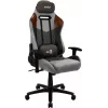 Aerocool DUKE AeroSuede uniwersalny fotel gamingowy czarny, brązowy, szary