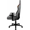Aerocool DUKE AeroSuede uniwersalny fotel gamingowy czarny, brązowy, szary