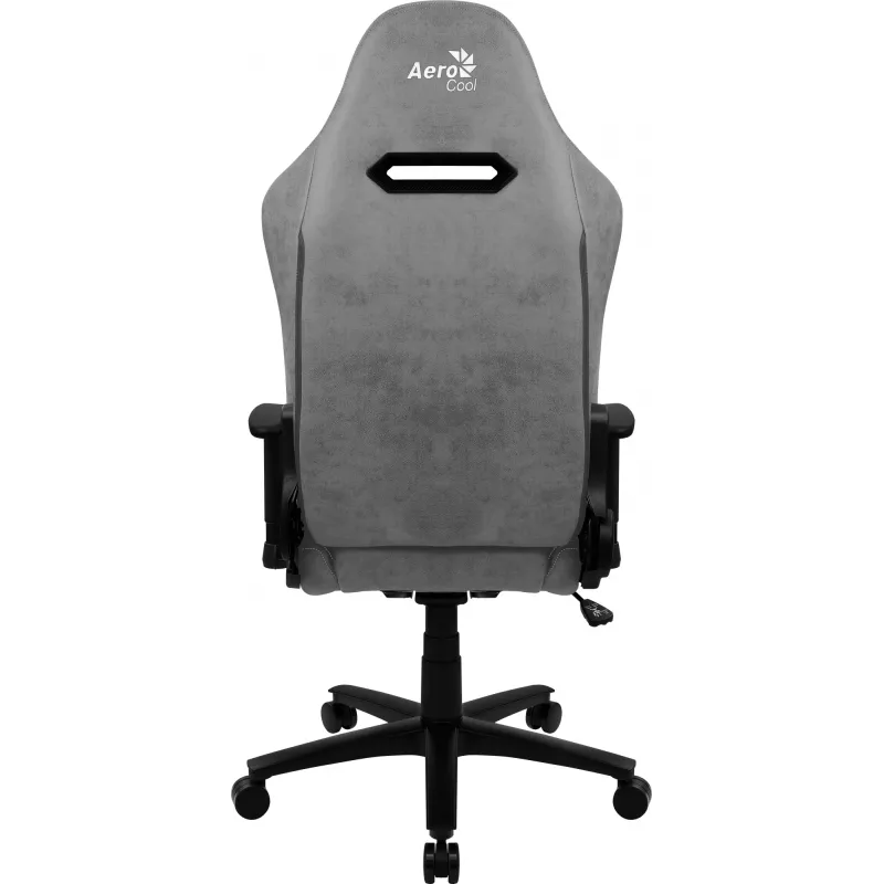 Aerocool DUKE AeroSuede uniwersalny fotel gamingowy czarny, brązowy, szary