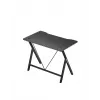Biurko gamingowe Huzaro Hero 1.4 Czarny, prostokątne, blat MDF, 1000x500x750 mm, czarne