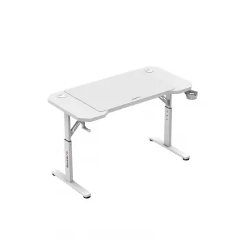 Fotel gamingowy huzaro Hero 2.6 biały — ergonomiczny, regulowany, wysoki obrotowy fotel gamingowy z uchwytem na kubek i haczykiem na słuchawki