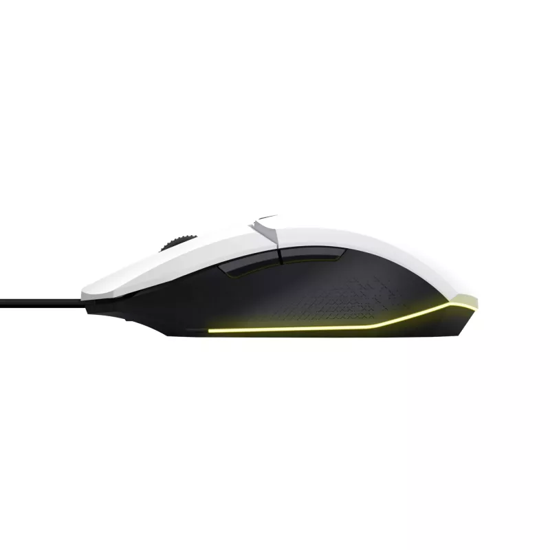 Mysz Trust GXT 109W Felox do gier dla prawej ręki USB typu A Optyczna 6400 DPI