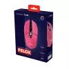 Mysz Trust GXT 109P FELOX dla graczy Symetryczna USB Typu-A 6400 DPI