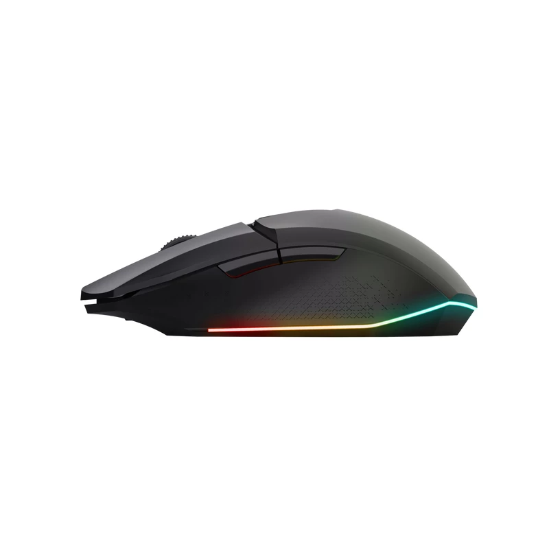 Mysz Trust GXT 110 Felox Gamingowa Symetryczna RF Bezprzewodowa Optyczna 4800 DPI