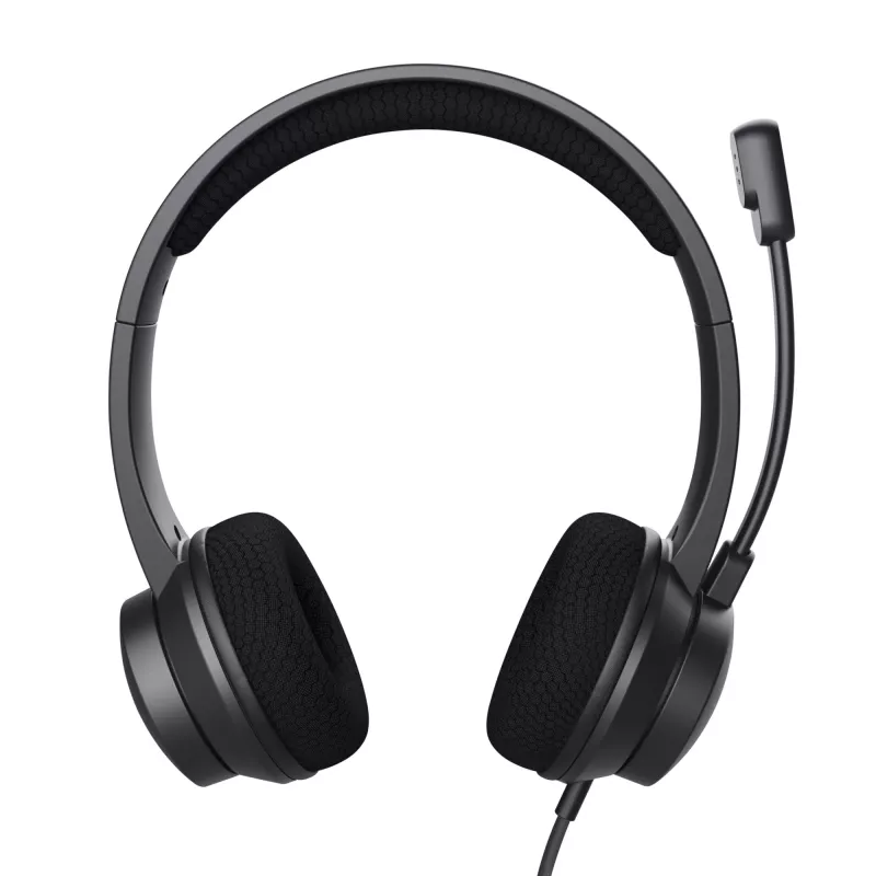 Trust Ayda Headset Wired Head-band Calls/Music USB Type-A Czarny