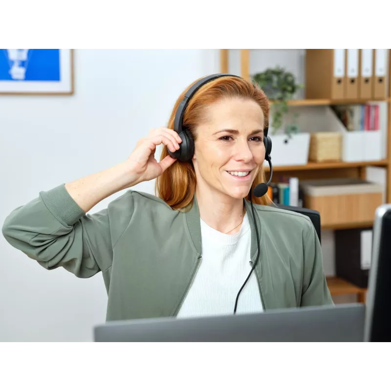 Trust Ayda Headset Wired Head-band Calls/Music USB Type-A Czarny