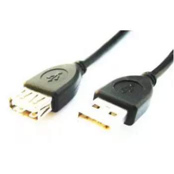 GEMBIRD USB 2.0 Type-A to USB Type-A Extension kabel (AM/AF), 2m - Czarny