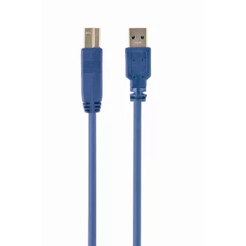 Kabel GEMBIRD USB 3.0 wtyk A na wtyk B 3m - niebieski