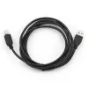 Kabel GEMBIRD USB 2.0 wtyk A – wtyk B, 2,0 m (6 stóp) – czarny / opakowanie zbiorcze (ccp-USB2-ambm-6)