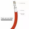 Kabel USB-A do Lightning Baseus Yiven 1,8 m, wyjście 2 A, czerwony, powłoka z elastomeru termoplastycznego