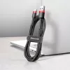 BASEUS Pleciony kabel do szybkiego ładowania Cafule - USB Type-A do Type-C 2A - 2 m - Czarny (nylon)