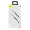 BASEUS Fast Charge Cafule Data Transfer kabel - USB Type-A do Lightning - 480Mbps (2.4A PD) - 1m - Czarny