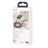 BASEUS Fast Charge Cafule Data Transfer kabel - USB Type-A do Lightning - 480Mbps (2.4A PD) - 1m - Czarny