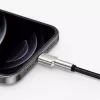 BASEUS Fast Charge Cafule Data Transfer kabel - USB Type-A do Lightning - 480Mbps (2.4A PD) - 1m - Czarny