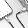 BASEUS Fast Charge Cafule Data Transfer kabel - USB Type-A do Lightning - 480Mbps (2.4A PD) - 1m - Czarny