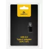 GEMBIRD Adapter USB 2.0 Typu-C na USB Typu-A (CM/AF)
