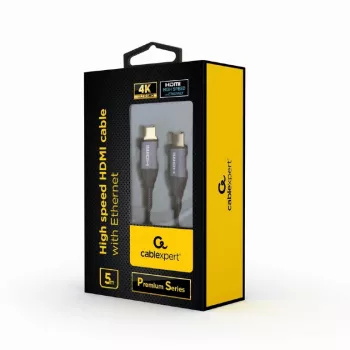 GEMBIRD kabel HDMI High Speed z Ethernetem - seria Premium, 5,0 m