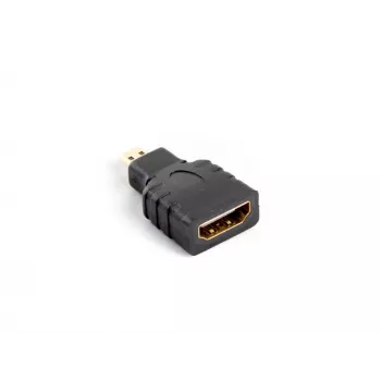 Lanberg AD-0015-BK adapter złącza kabla HDMI Micro HDMI Czarny